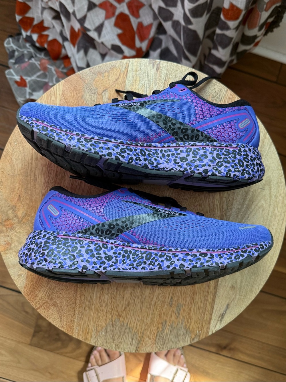 Brooks Ghost 14 Run Wild Electric Cheetah Limited Edition Sneakers Sz: 8 - Picture 4 of 14